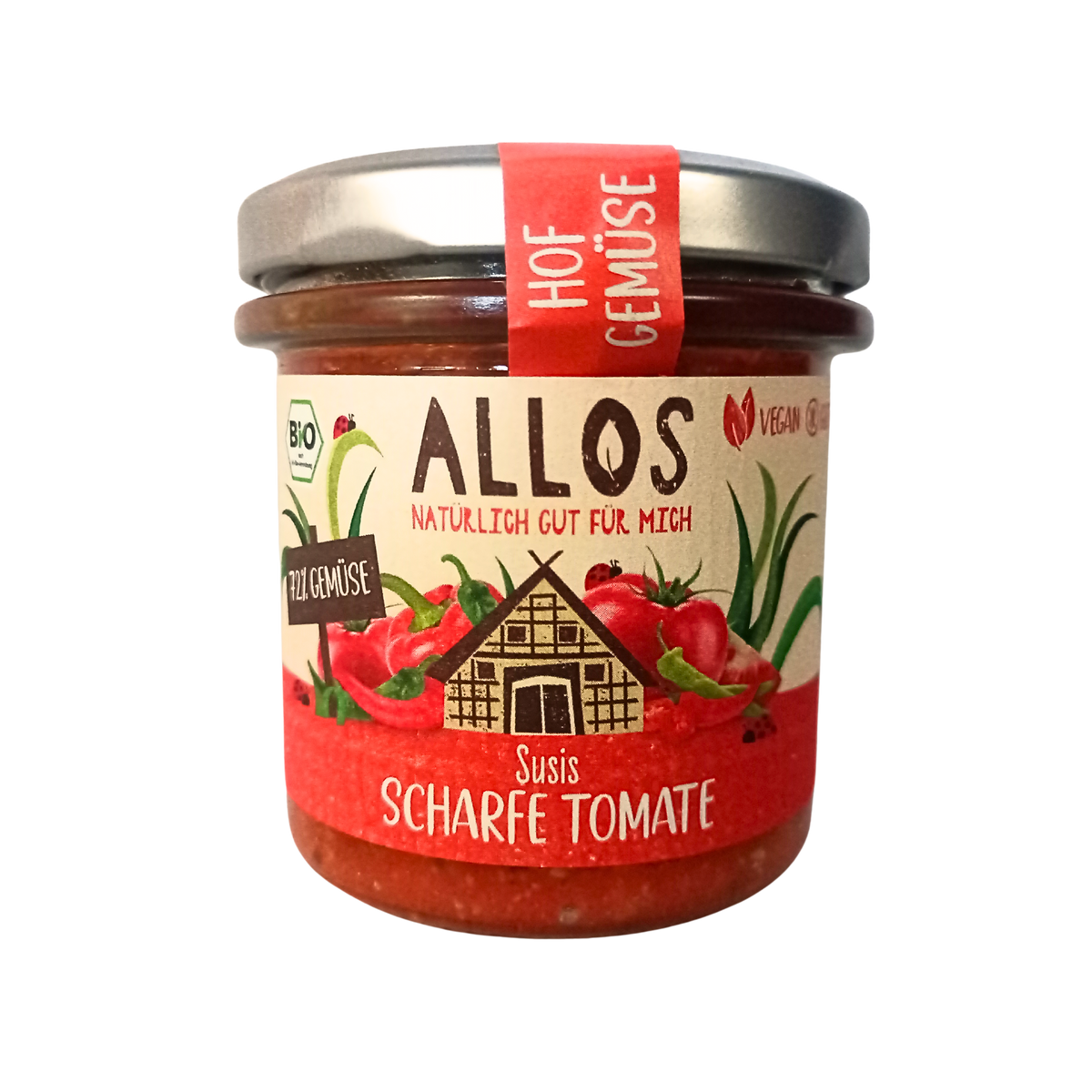 allos hofgemuese Susis spicy tomato spread 135g