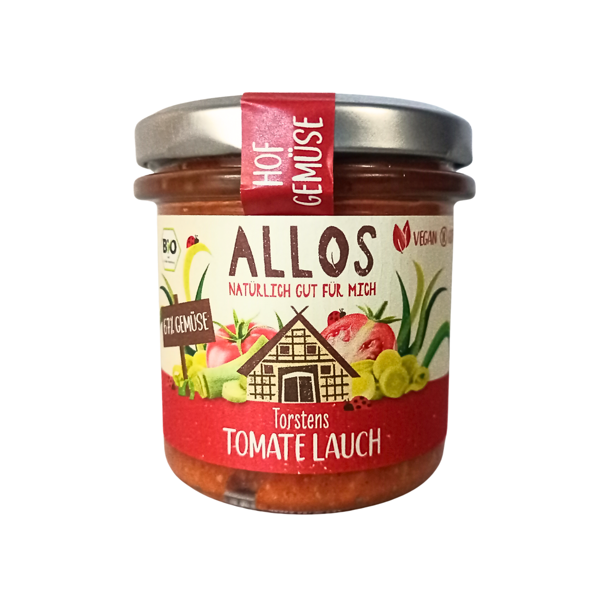 allos hofgemuese Torstens tomato leek spread 135g
