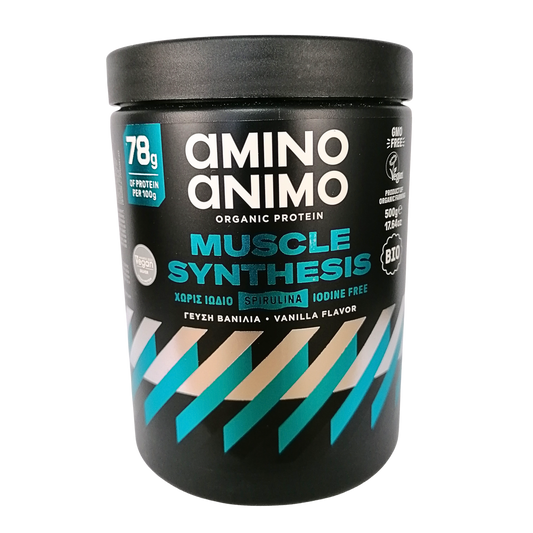 Amino Animo muscle synthesis vanilla protein 500g