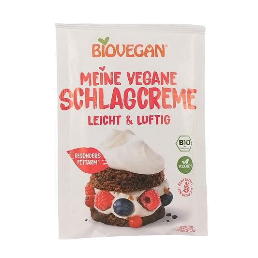 biovegan whipping cream 54g