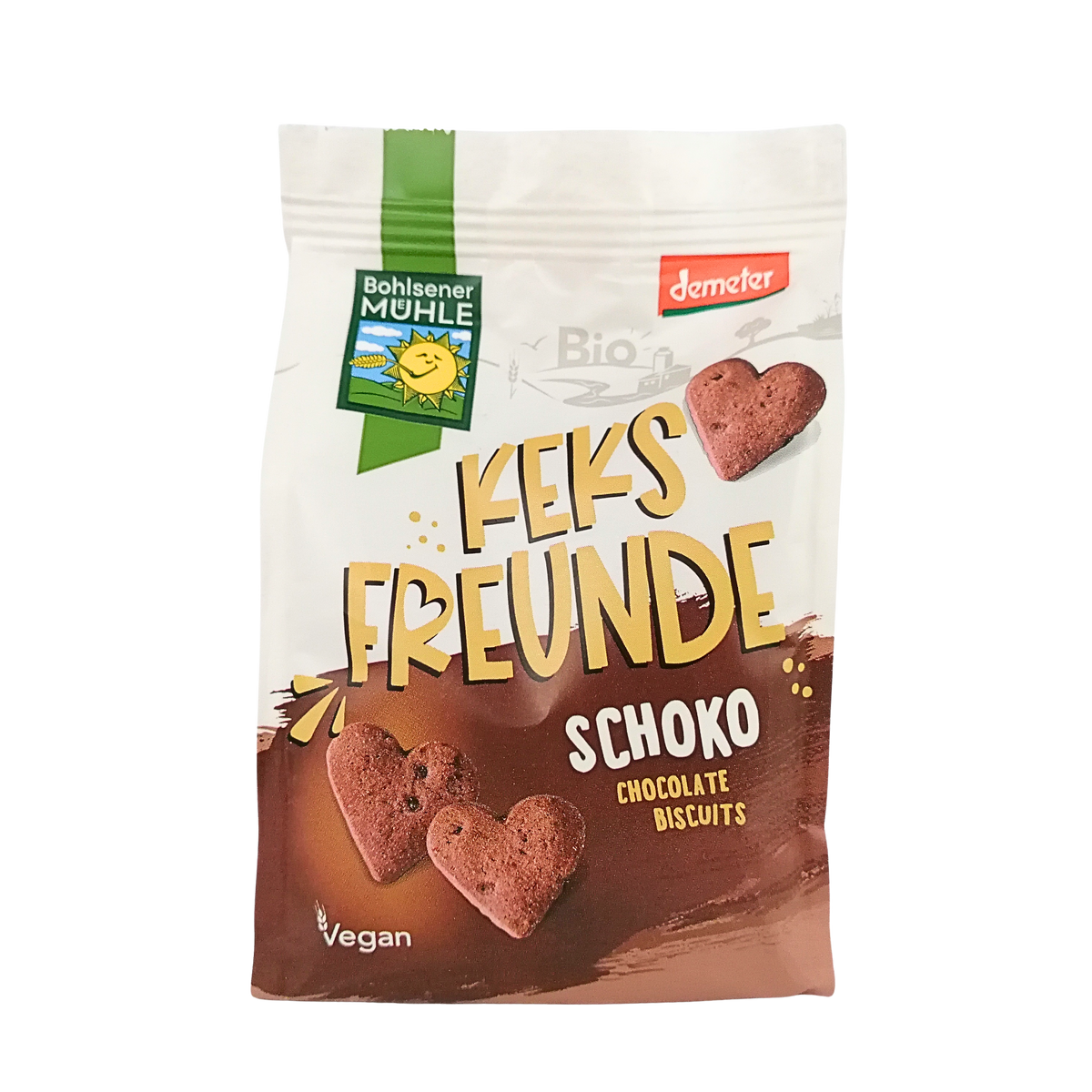 bohlsener organic chocolate biscuits 125g