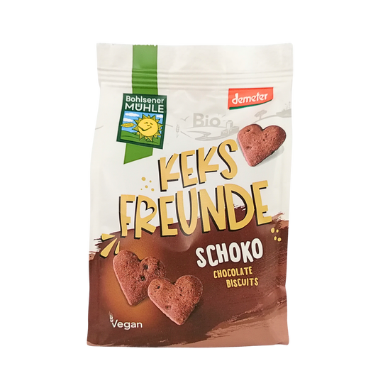 bohlsener organic chocolate biscuits 125g
