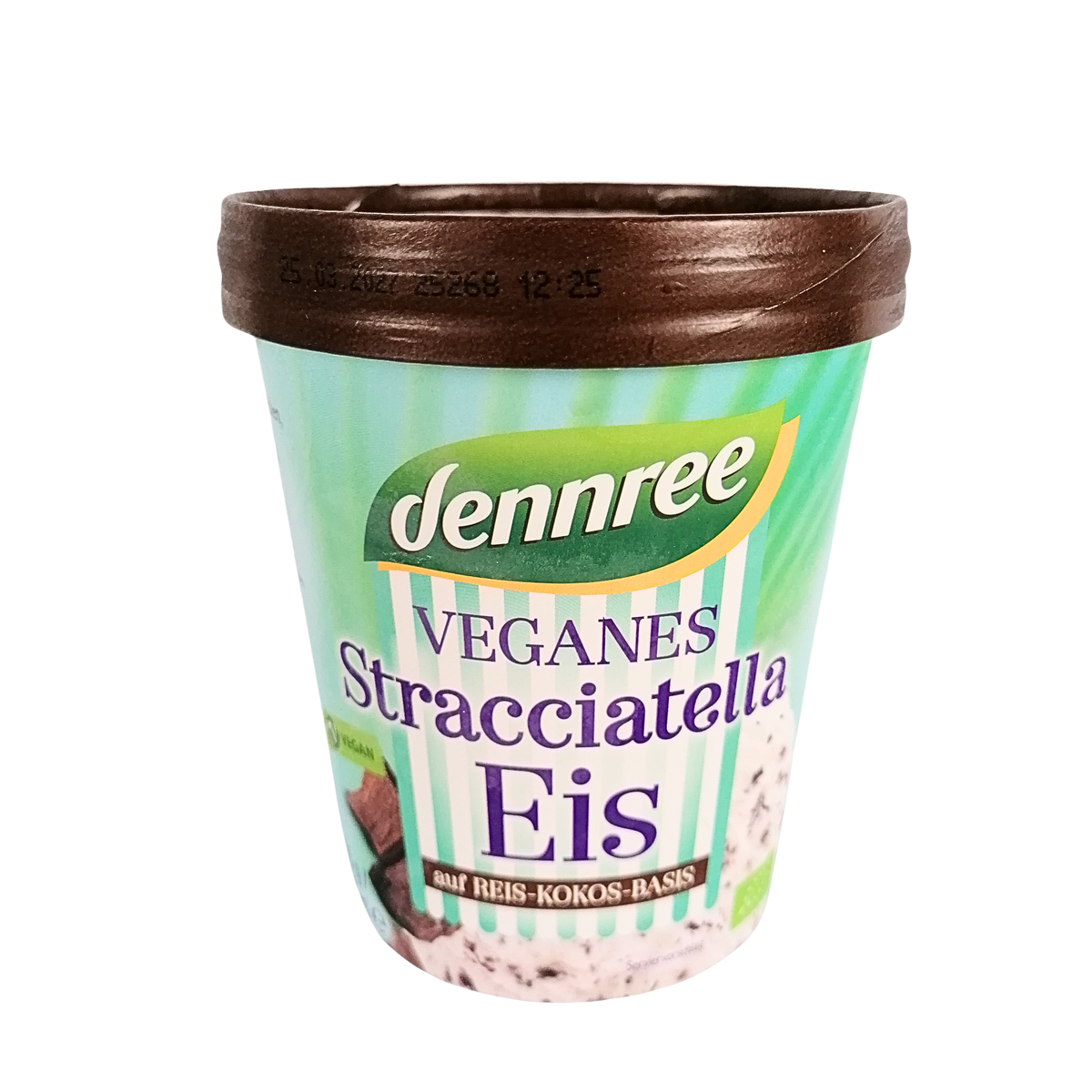 dennree stracciatella vegan ice cream 500ml