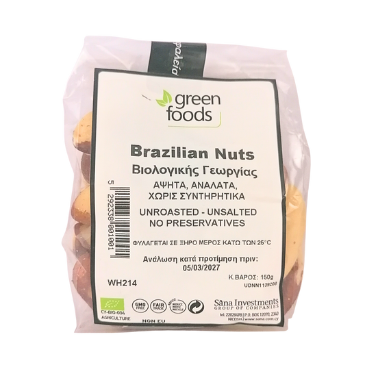 green foods brazil nuts 150g