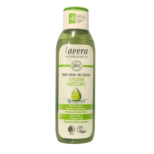 lavera refreshing body wash 200ml