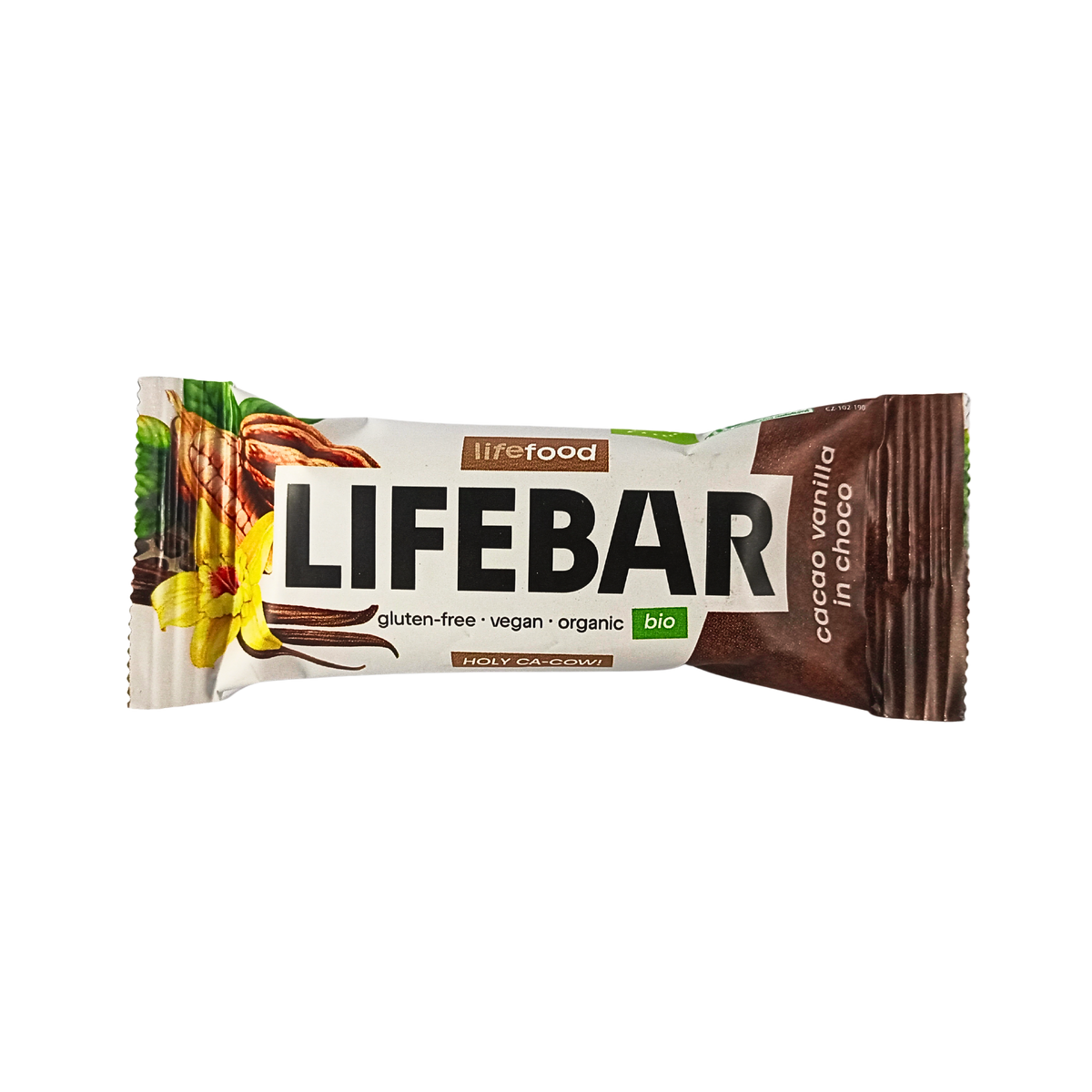 lifebar cacao vanilla in choco 40g