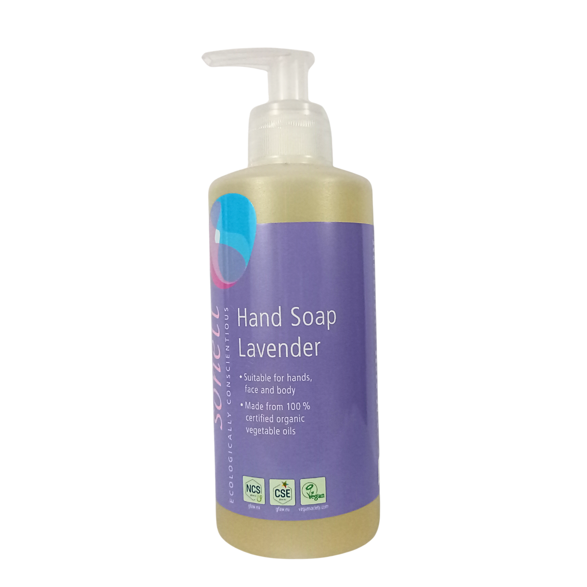 sonett liquid hand soap lavender dispenser 300ml