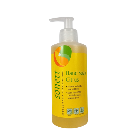 sonett liquid hand soap lemon dispenser 300ml