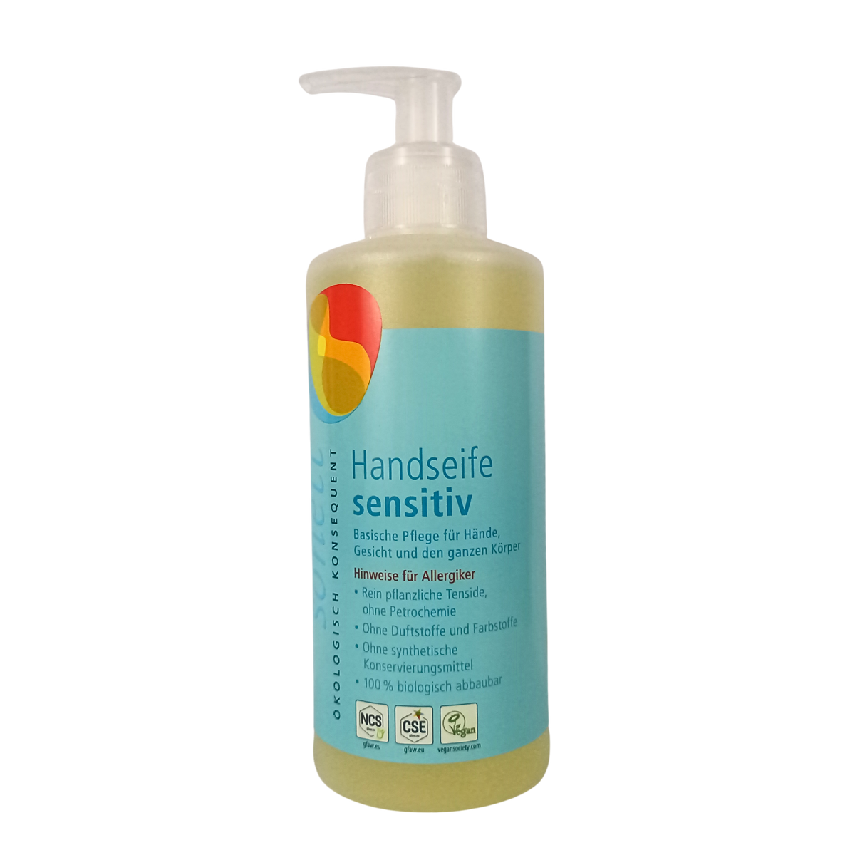 sonett liquid hand soap sensitive dispenser 300ml