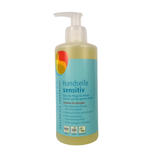 sonett liquid hand soap sensitive dispenser 300ml