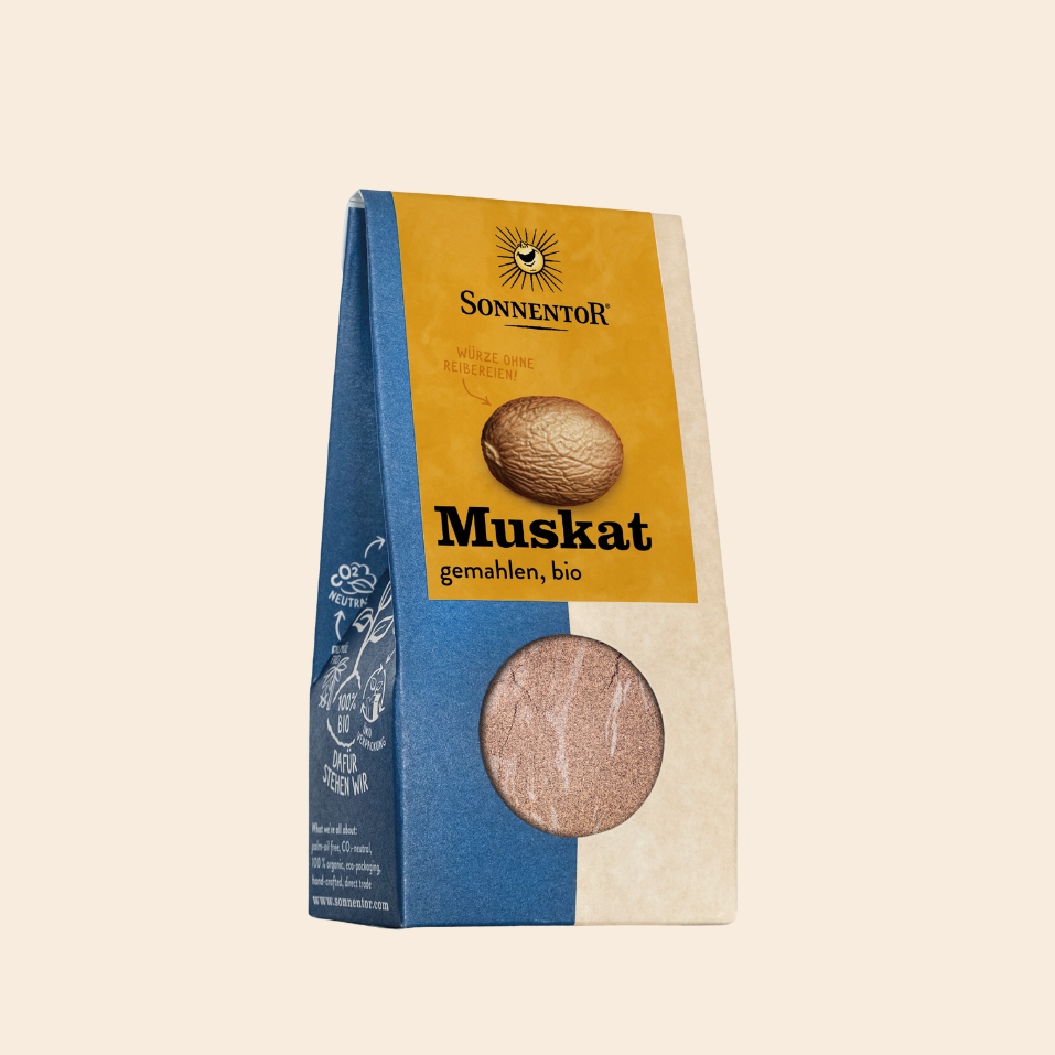 sonnentor nutmeg ground 30g
