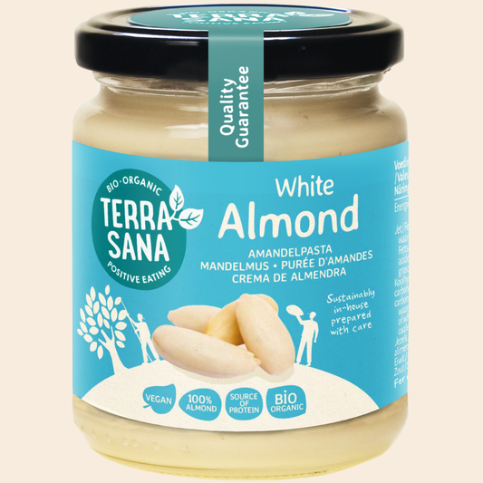 terrasana almond butter white 250g