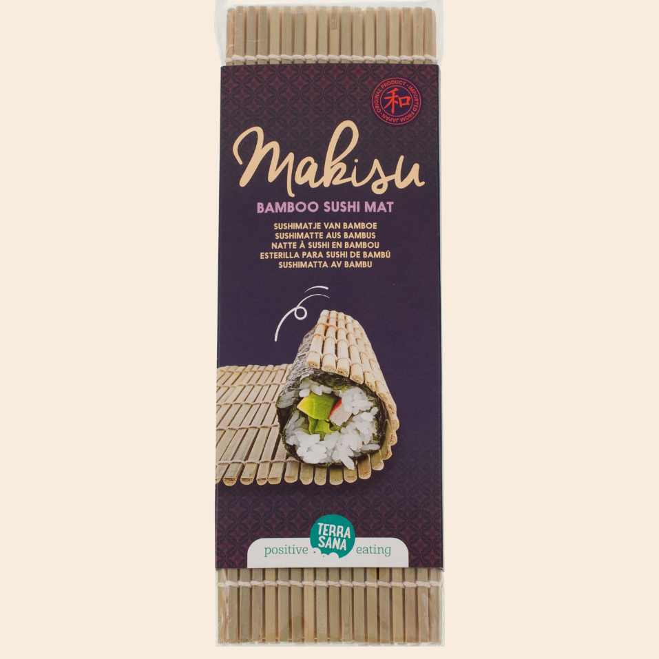 terrasana bamboo sushi mat 1pc