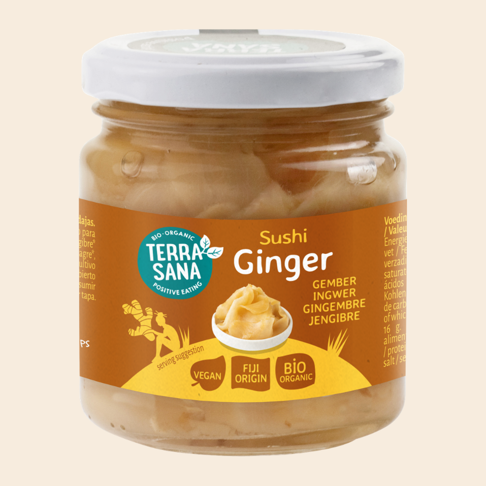 terrasana sushi ginger 118g