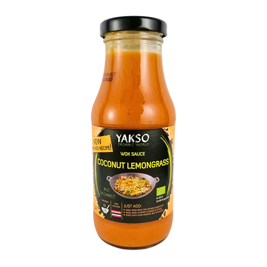 yakso wok sauce coconut lemongrass 240ml